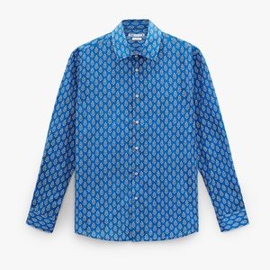ZARA Geometric Print Shirt